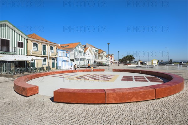 Typical colorful houses