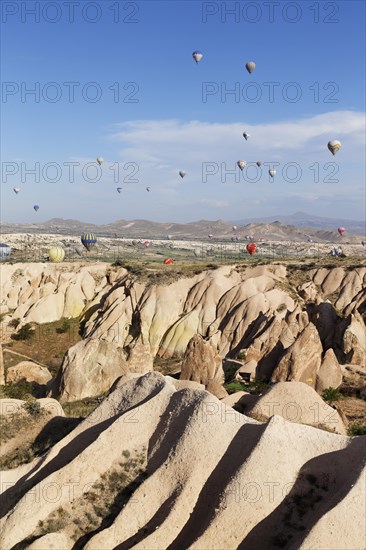 Hot air balloons