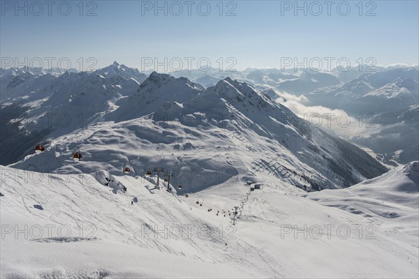 Silvretta Montafon skiing region