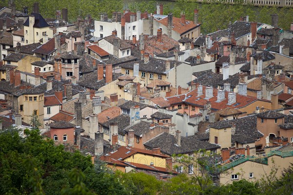View from Basilica Notre-Dame de Fourviere, Lyon