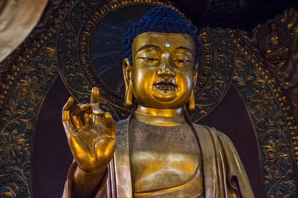 Golden Buddha statue
