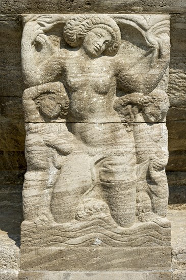 Relief by Heinrich Jobst at the 'Grosser Sprudel' fountain