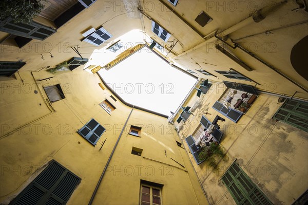 Courtyard in the medieval town centre