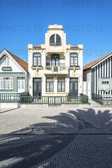 Typical colorful houses