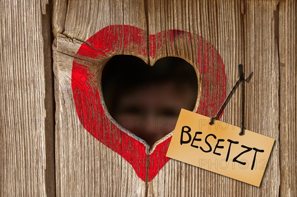 Sign 'Besetzt'