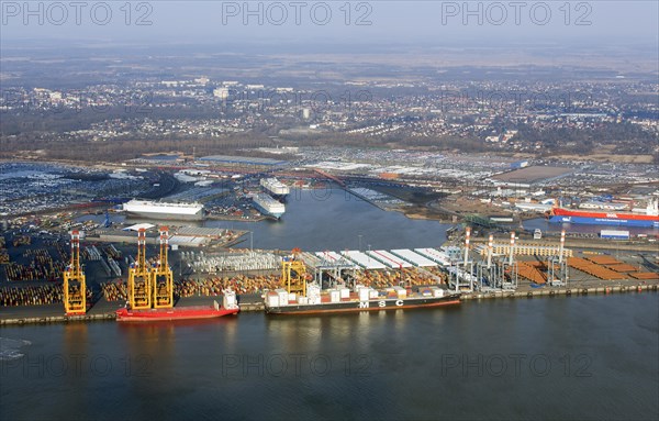 Bremen City Seaport area
