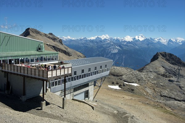 Plaine Morte mountain station