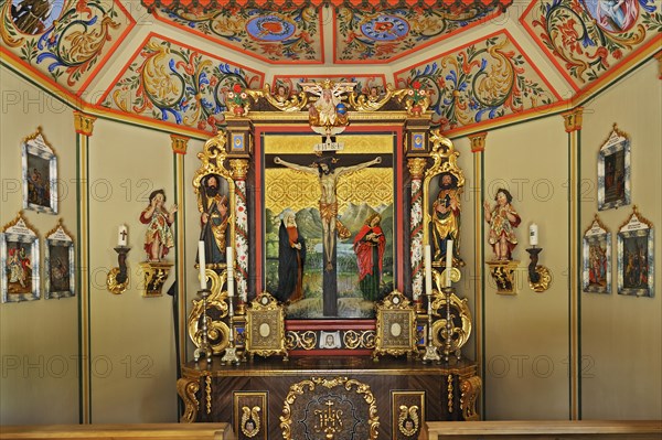 Orthodox chapel in Markus Wasmeier Farm and Winter Sports Museum