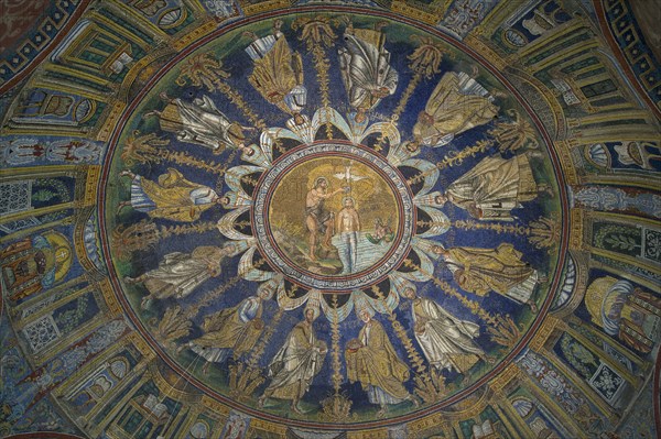 Mosaic ceiling