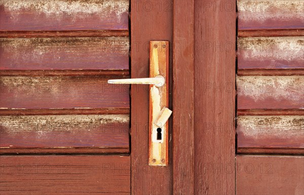 Door in the historic town centre