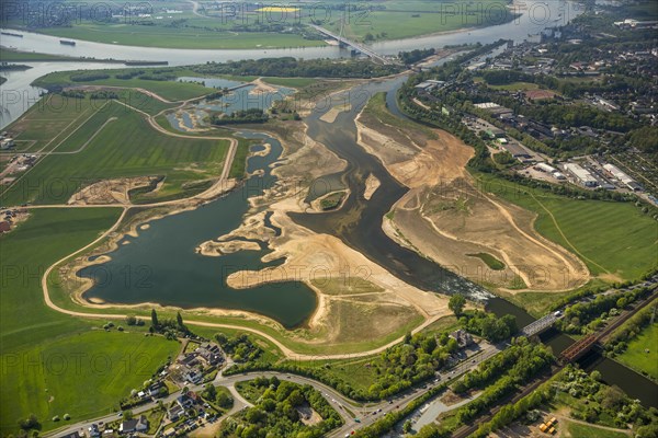 Reconstruction of the mouth of the Lippe River by the Lippeverband water management association
