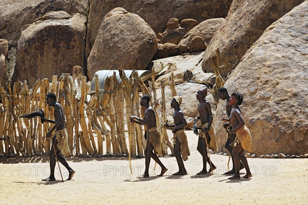 Dance of the native people