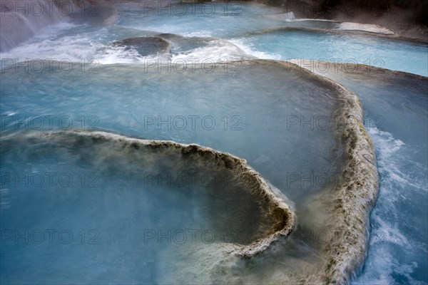 Thermal waterfalls