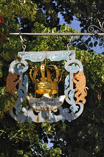 Old inn sign