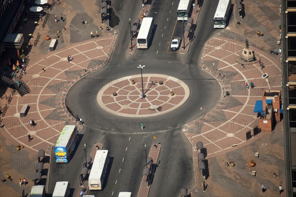 View from the Carlton Centre over Ghandi Square