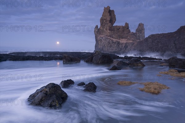 Basalt rocks of Londrangar