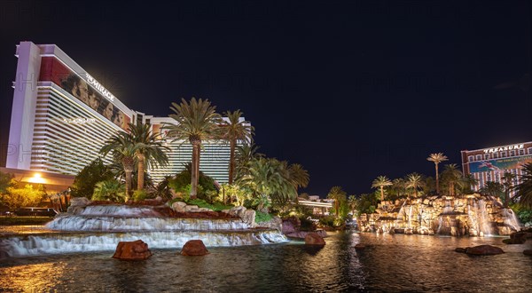 Fountain of Hotel The Mirage