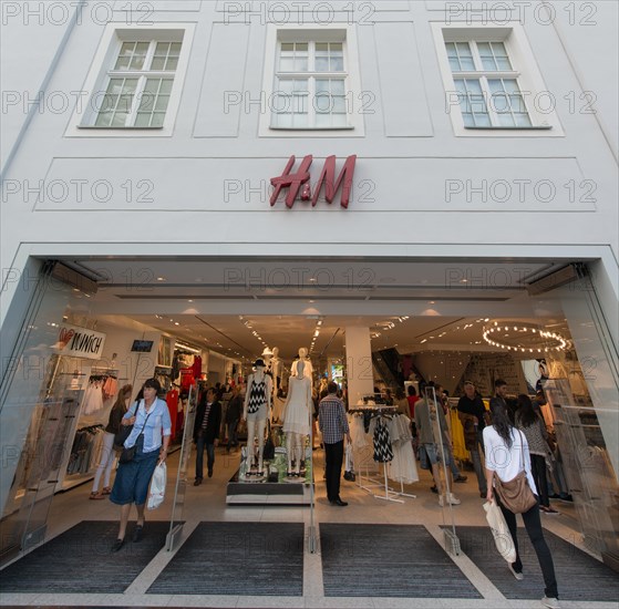 Store of the fashion chain H & M