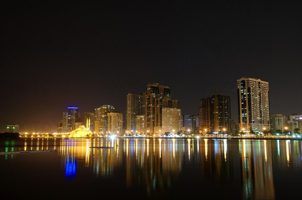 Skyline at night