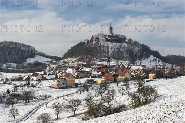 Leuchtenburg Castle near Kahla