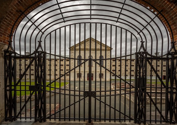 The gate to Fremantle Prison