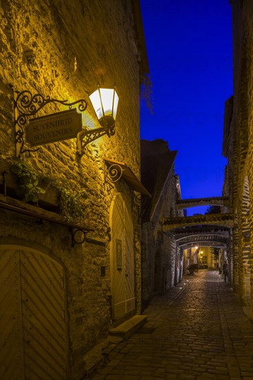 St. Catherine's Passage at night