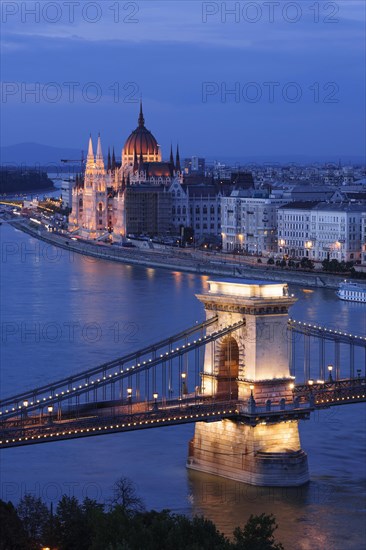 Chain Bridge over the Danube