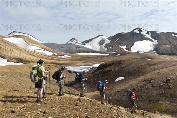Trekking in the highlands