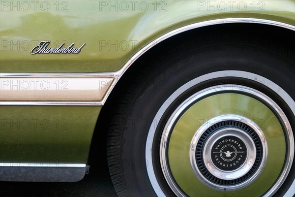 Detail of a Ford Thunderbird