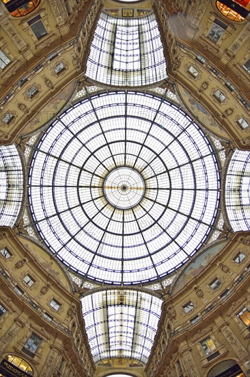 Glass dome over the octagon