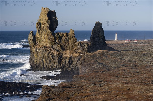 Basalt rocks of Londrangar