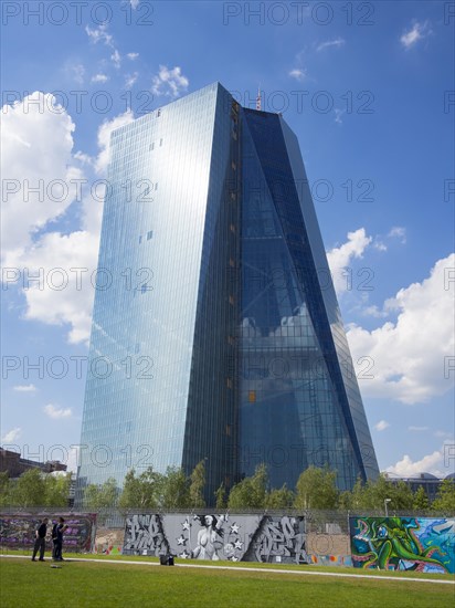 The new building of the European Central Bank