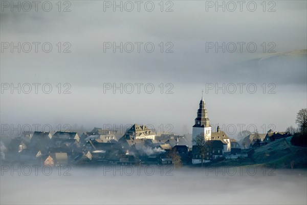 Eversberg in the fog