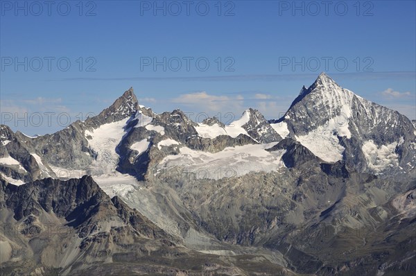 Valais Alps with Zinalrothorn