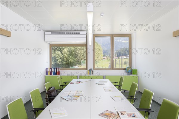 Teacher conference room of an elementary school