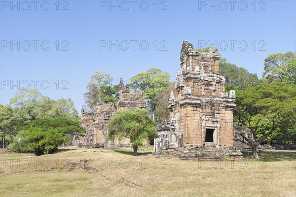 Prasat Suor Prat towers in Angkor Thom