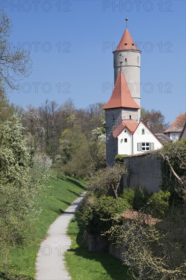 Dreikonigsturm tower and Gruner Turm tower
