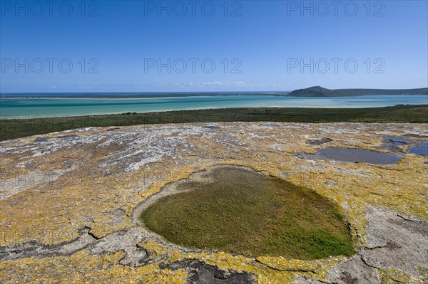 View from rocky outcrop over Langebaan lagoon
