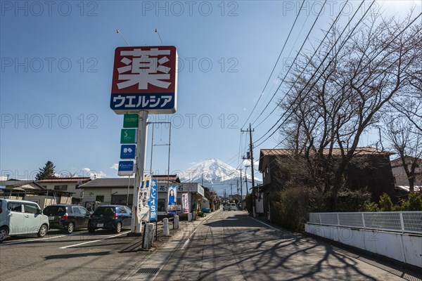 Street scene in a residential area