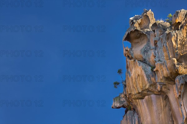 Bizarre rock erosions