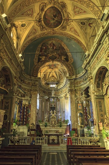 Interior of the Church of San Lorenzo