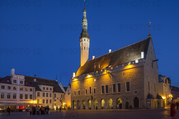 Town Hall in the evening