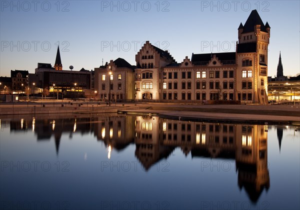 Horder Burg Castle reflected in Phoenix Lake