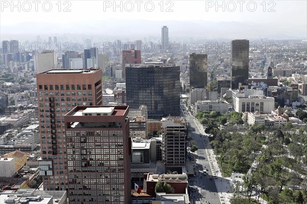 View from Torre Latinoamericana