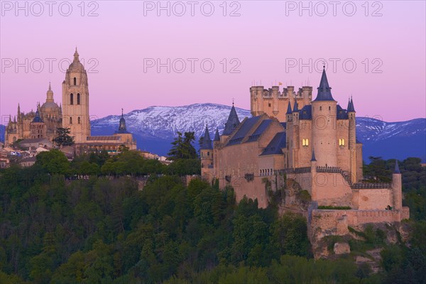 Segovia Cathedral and Alcazar fortress