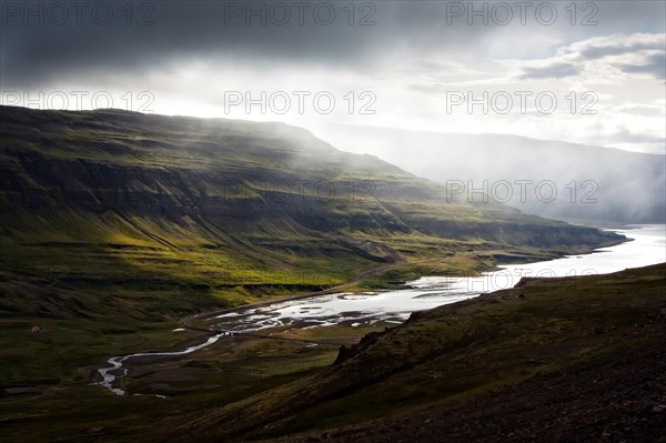 Landscape in the Westfjords
