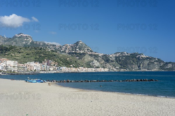 Sandy beach in a bay