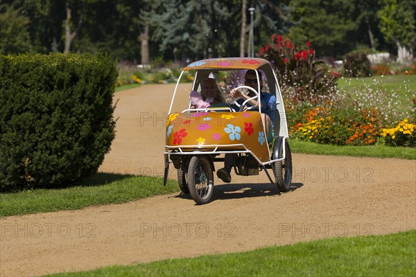 Bicycle mobile on Margaret Island