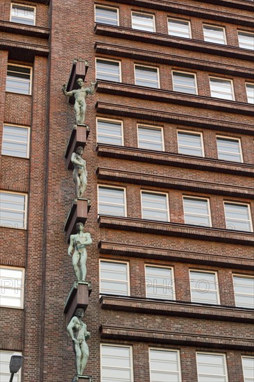 Bronze statues