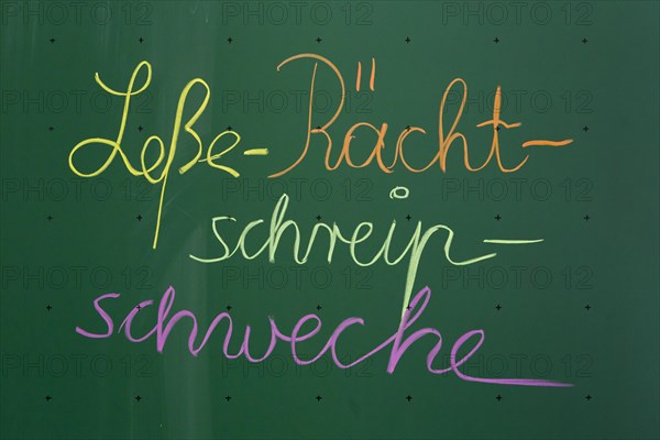 Lesse-Raecht-schreip-schweche